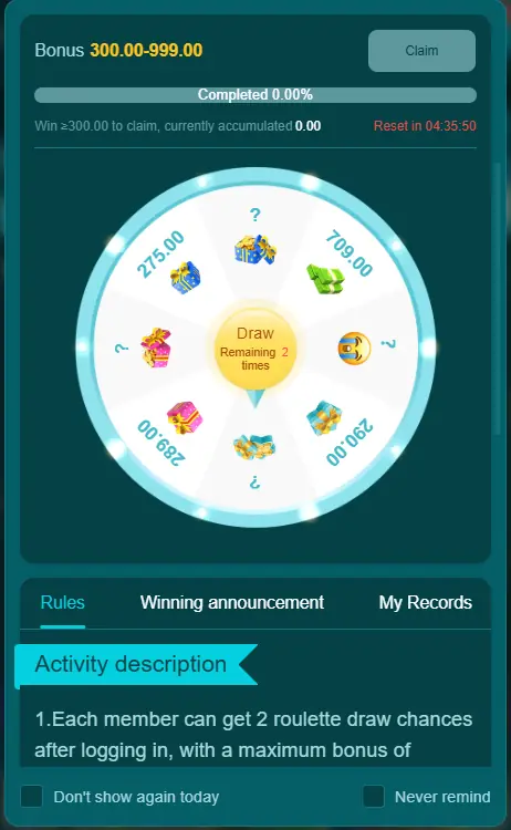 666C Bonus