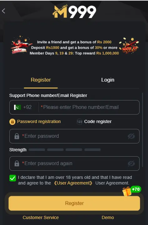 M999 Registration