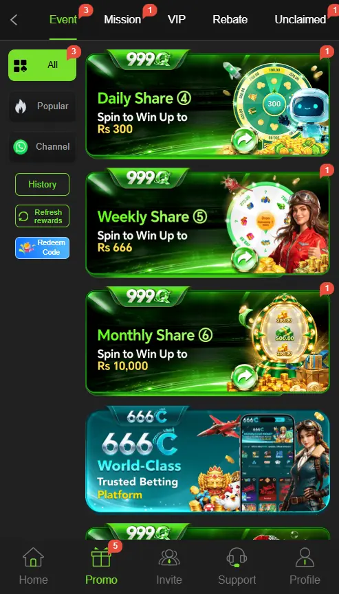 999Q Bonuses